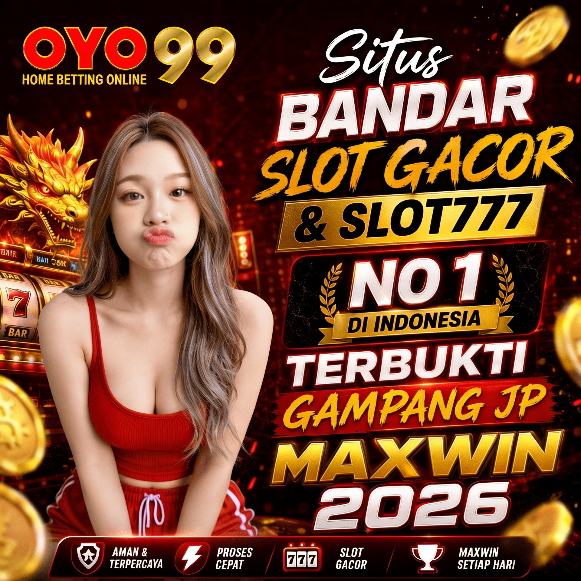 OYO99: Link Resmi Agen Situs Slot Gacor JP & Slot777 Hari Ini Gampang Maxwin